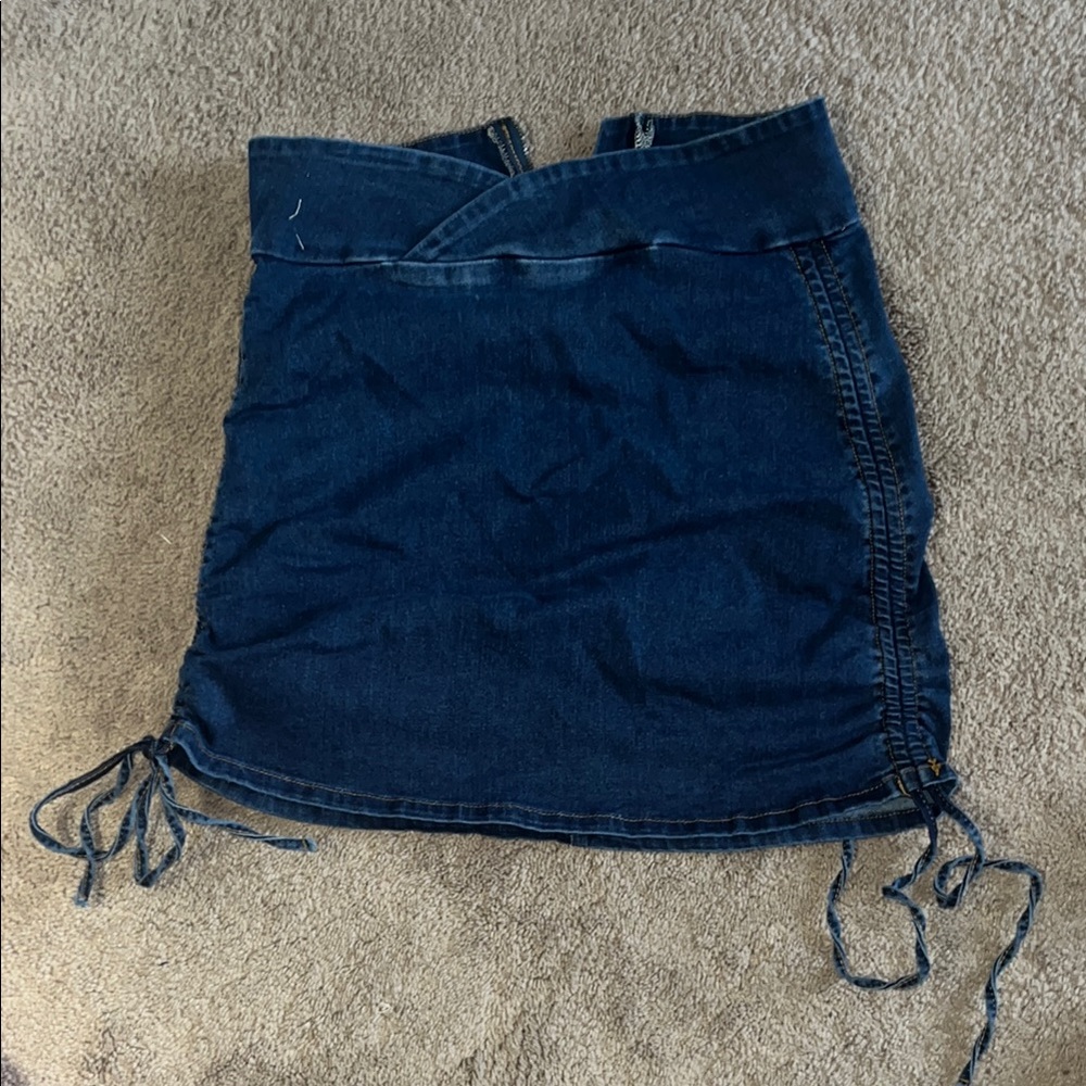 SHEIN Dark Blue Pencil Skirt